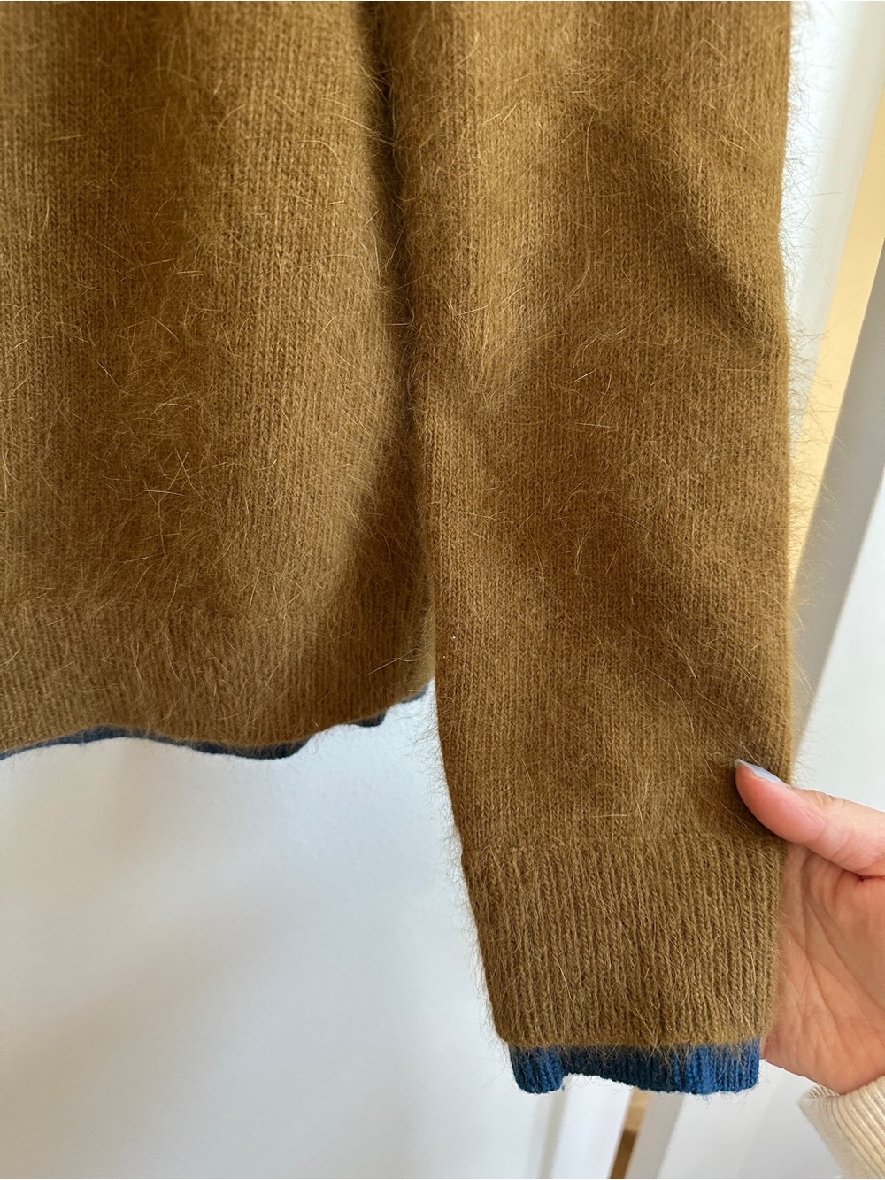 Mohair Sweater with Layered Detail - Picture 2 of 4